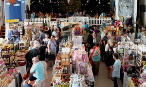 Kersmark om die draai